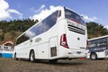 Bus vehicle Marcopolo Viaggio G7 1050 BYD D9F Royalty Free Stock Photo