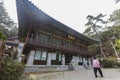 Traditional temple in Geumgang Park