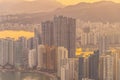 Busan city skyline at Haeundae district, cityscape of Korea Royalty Free Stock Photo