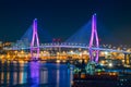 Busan Harbor Bridge Royalty Free Stock Photo