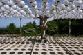 Busan, Korea-May 5, 2017: Samgwangsa temple decorated with lanterns