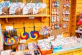 Korean traditional souvenir shop at Gamcheon Culture Village in Busan, Korea Royalty Free Stock Photo