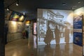 Korean cinematic history and evolution exhibiting at Busan Museum of Movies in Busan, South Korea Royalty Free Stock Photo