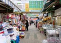 Gukje Market traditional market in Busan.