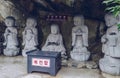 Buddha statues for academic achievements in Haedong Yonggung Temple