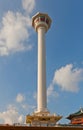 Busan Tower (1973) in Yongdusan Park in Busan, Korea