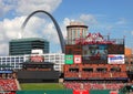 busch stadium Royalty Free Stock Photo