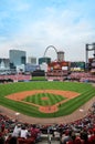 Busch Stadium in Saint Louis Royalty Free Stock Photo