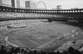 Busch Stadium set up for Cardinals Football Royalty Free Stock Photo