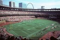 Busch Stadium set up for Cardinals Football Royalty Free Stock Photo