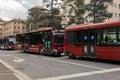 Buses of Tper transportation company with Mercedes-Benz C2 Citaro Hybrid