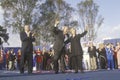 Bush and Cheney campaign rally