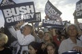 Bush/Cheney campaign rally in Costa Mesa, CA