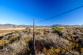 Bush land near Route 62 - Oudtshoorn, South Africa Royalty Free Stock Photo