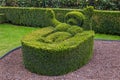 Bush sculpture in park - Durbuy Belgium