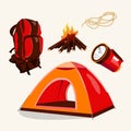 Bushcraft Tools vector