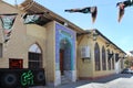The mosque in the old town in Bushehr, or Bushire, Iran