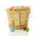 Bushel Basket Full of Easter Royalty Free Stock Photo