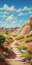 Desert Landscape: Otherworldly Paintings Inspired By Dalhart Windberg