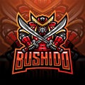 Bushido esport mascot logo design