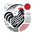 Bushido Rooster: A Fusion of Japanese Elegance and Prowess