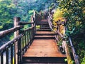 Bushkill Falls boardwalks and stairs