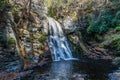 Bushkill Falls in the Pennsylvania Poconos Royalty Free Stock Photo