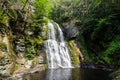 Bushkill Falls in Pocono Mountains region of Pennsylvania, United States of America Royalty Free Stock Photo