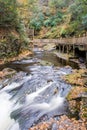 Bushkill Waterfall River Royalty Free Stock Photo