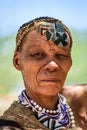 Bushman people in Namibia