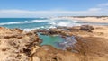 Bushmans River Mouth in South Africa Royalty Free Stock Photo