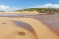 Bushmans River Mouth in South Africa Royalty Free Stock Photo