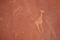 Bushmen Rock Engravings. Twyfelfontein