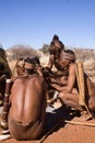 Bushmen san Royalty Free Stock Photo
