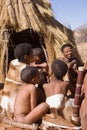 Bushmen san Royalty Free Stock Photo