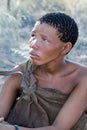 Bushmen woman Royalty Free Stock Photo