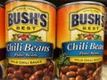 Bushs canned beans ona retail shelf medium