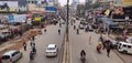 The busiest road of Ranchi city