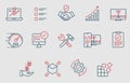 Set of icons for web