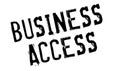Business Access rubber stamp
