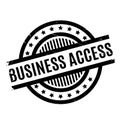 Business Access rubber stamp