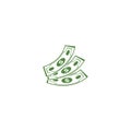 Business acounting money mobile cash logo