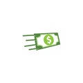 Business acounting money mobile cash logo