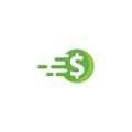 Business acounting money mobile cash logo