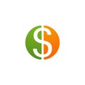 Business acountting dollar icon vector template app