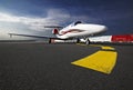 Business airplane Royalty Free Stock Photo