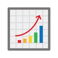 Business analytics Color Vector Icon which can easily modify or edit Royalty Free Stock Photo