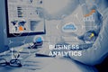 Business Analytics technology, data statistics prediction insights for strategy decisions