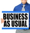 Business As Usual Royalty Free Stock Photo