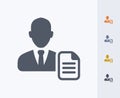 Business Avatar & File - Carbon Icons